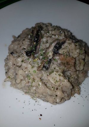 Foto principal de Risotto de champiñones y Baicon