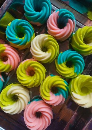 Foto resep Roti Rainbow Twister