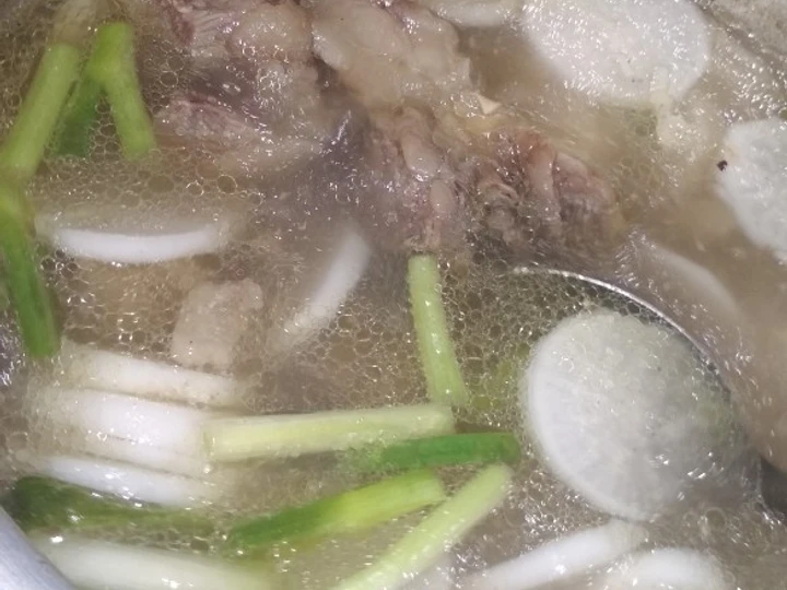 Langkah Gampang Membuat Resep Sop lobak daging sapi Anti Ribet, Bikin Ngiler
