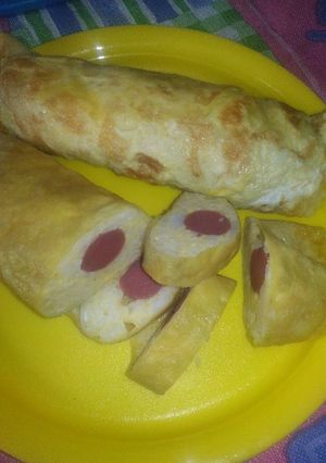 Foto resep nasi gulung sosis