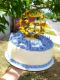 Torta de cumpleaños sin gluten