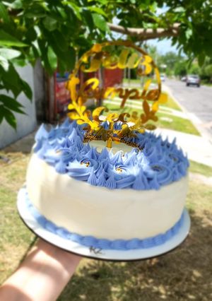 Una foto de Torta de cumpleaños sin gluten