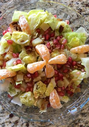 Una foto de Ensalada con contrastes de sabores