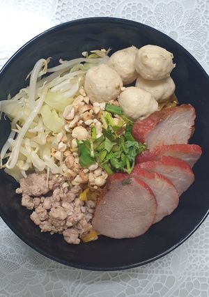 รูปของ บะหมี่หมูแดง