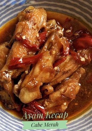 Foto resep Ayam Kecap Cabe Merah