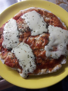 Una foto de Pizza a la sartén