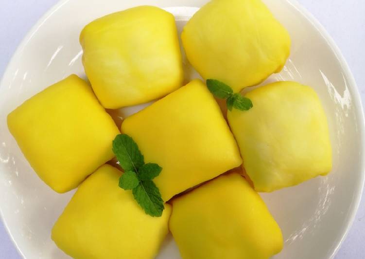 Cara Mudah Buat Durian crepe yang Bergizi