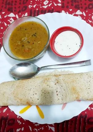 A picture of Dosa.
