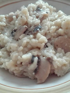 Una foto de Risotto con champiñones
