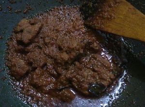 Foto resep Rendang / kalio daging sapi santan instan
