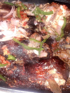 Grilled fish ainihin hoton girkin