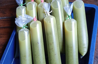 Bagaimana Membuat Es lilin kacang hijau Anti Gagal