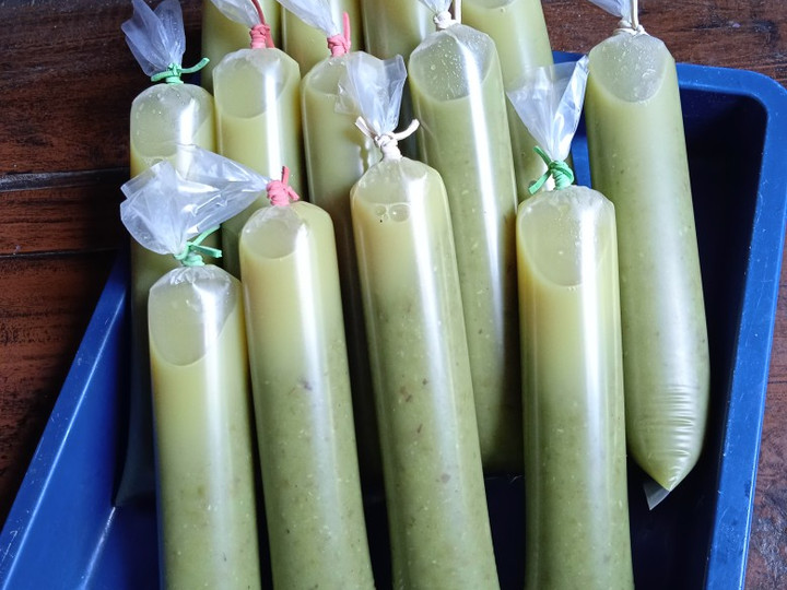 Bagaimana Membuat Es lilin kacang hijau Anti Gagal