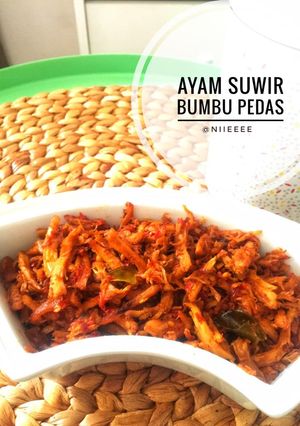 Foto resep Ayam Suwir Bumbu Pedas