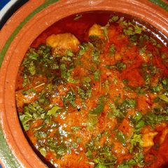 A picture of Tikka handi. 🔥🔥🍗🍗😋.