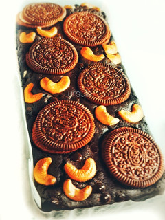 Foto resep Brownies Cokelat Mede Oreo
