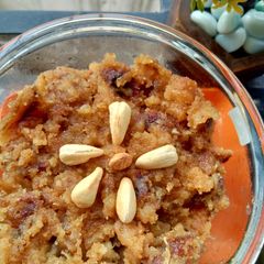 A picture of Bread halwa.