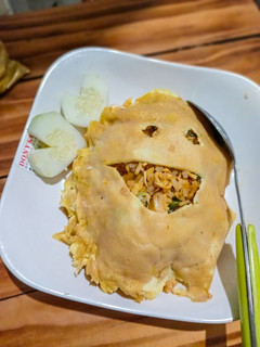 Foto resep Nasi goreng selimut sederhana