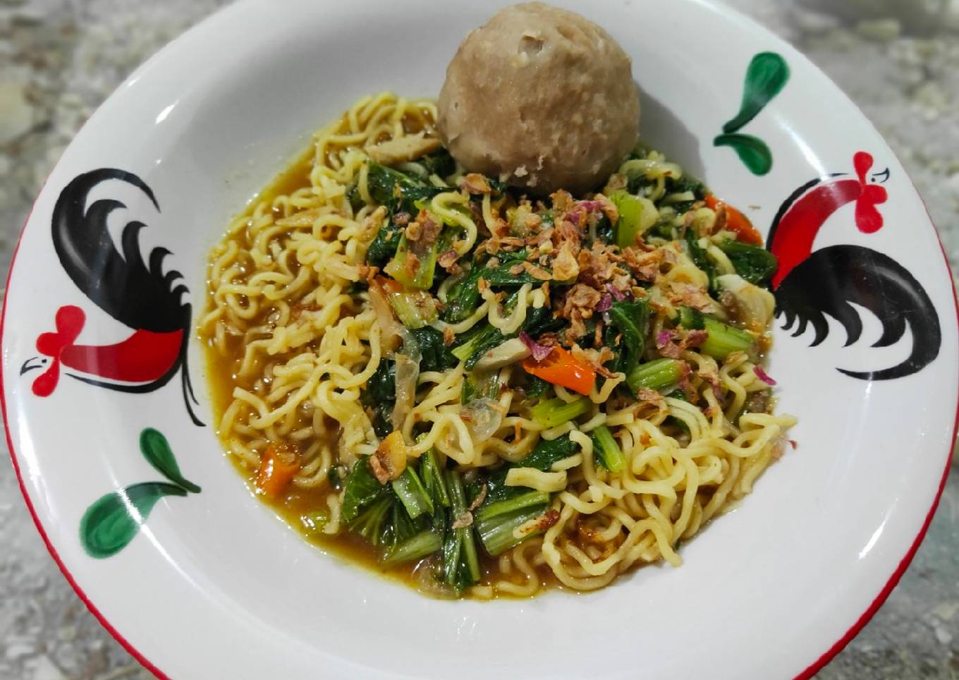 Mie Godok Jowo Dapok Kamek