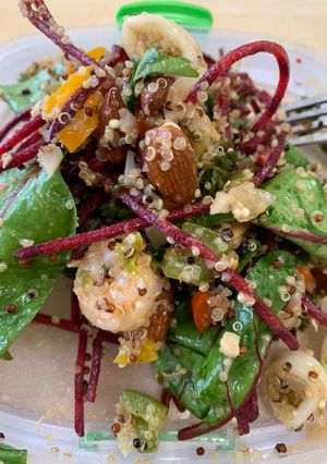 A picture of Meal Prep: Seafood Quinoa Salad.