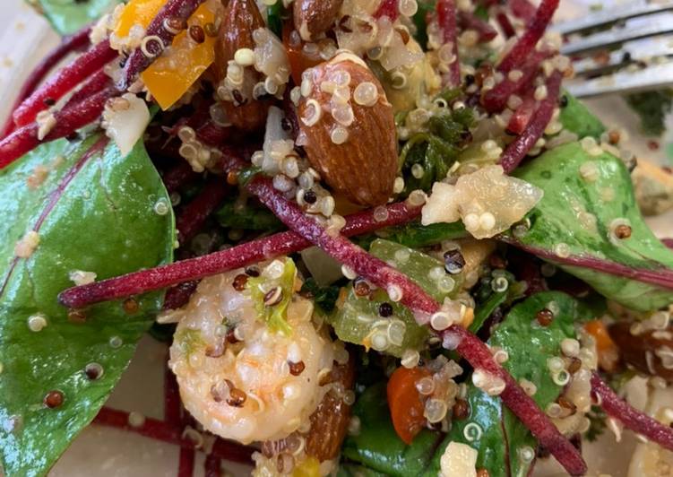 Simple Way to Prepare Ultimate Meal Prep: Seafood Quinoa Salad