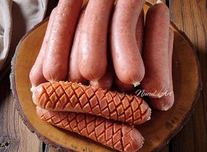 Foto resep Homemade Chicken Bratwurst