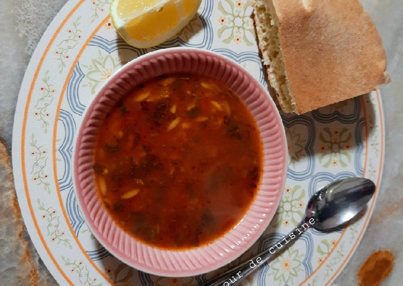 Soupe langues d'oiseaux 🥣