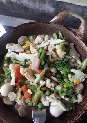 Foto resep Capcay saos tiram ala bunda k3