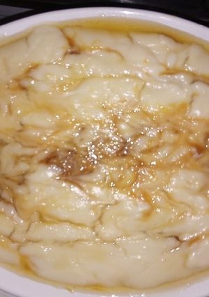 Una foto de Crema de maicena