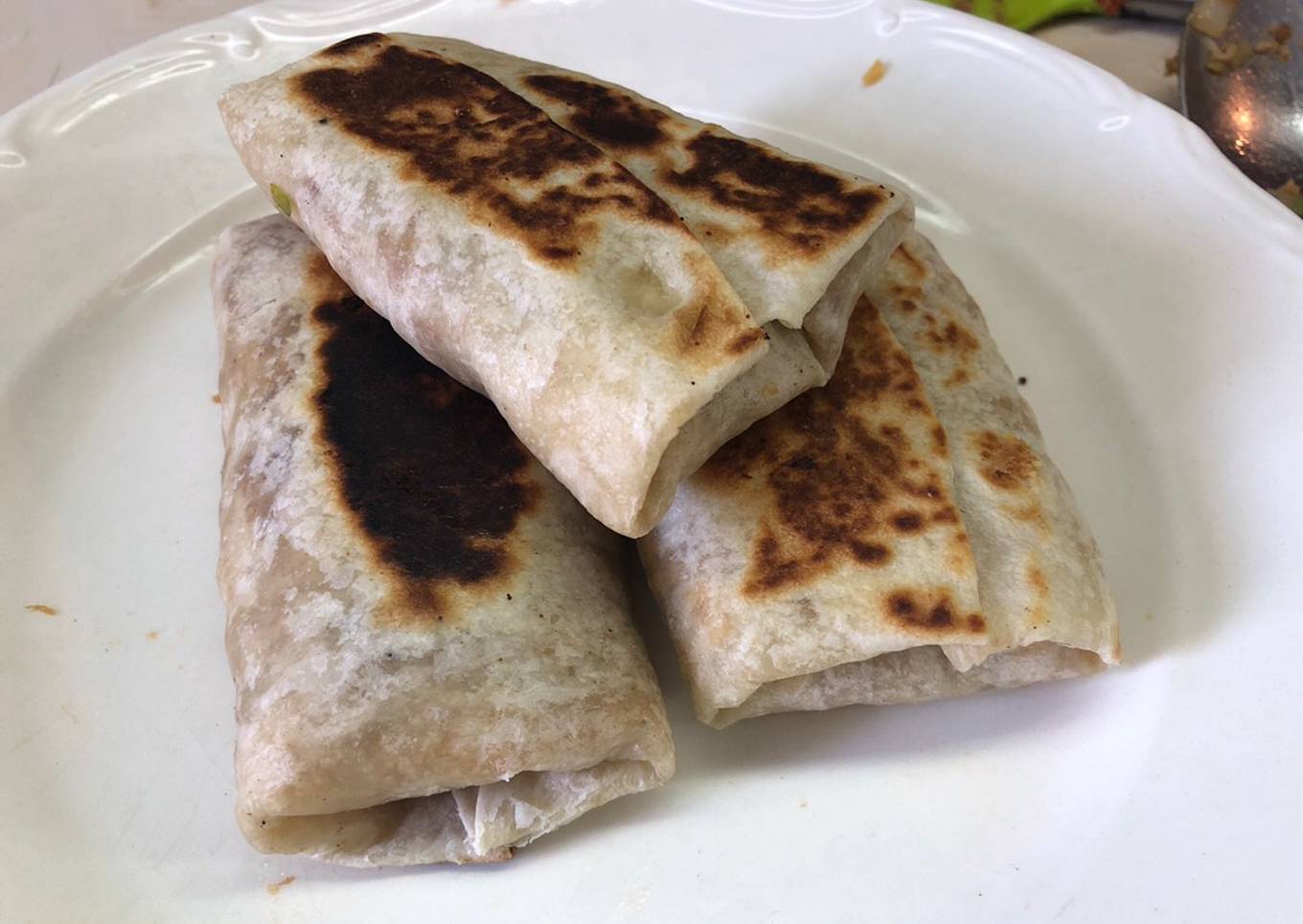 Burritos de machaca Sonorense