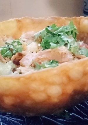 A picture of Katori Chaat.