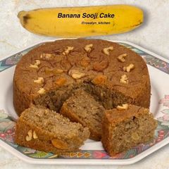 Banana Sooji Cake A picture of Banana Sooji Cake.