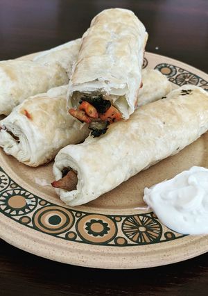 A picture of Vegetable puffs.