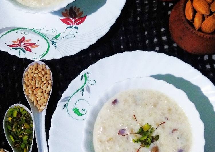 Steps to Make Ultimate Whole wheat kheer