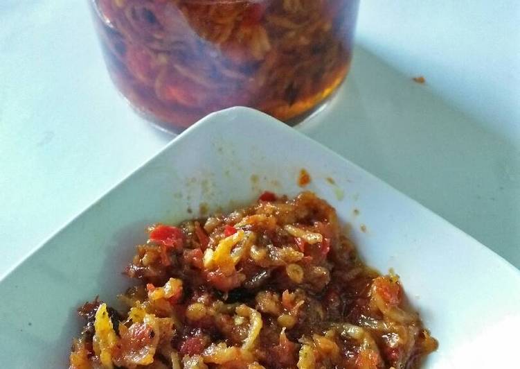 Resep Sambal Bajak Teri, Enak