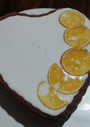 Una foto de Torta corazón 