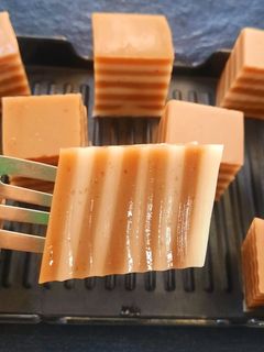 Hình của món Rau câu cà phê sữa.