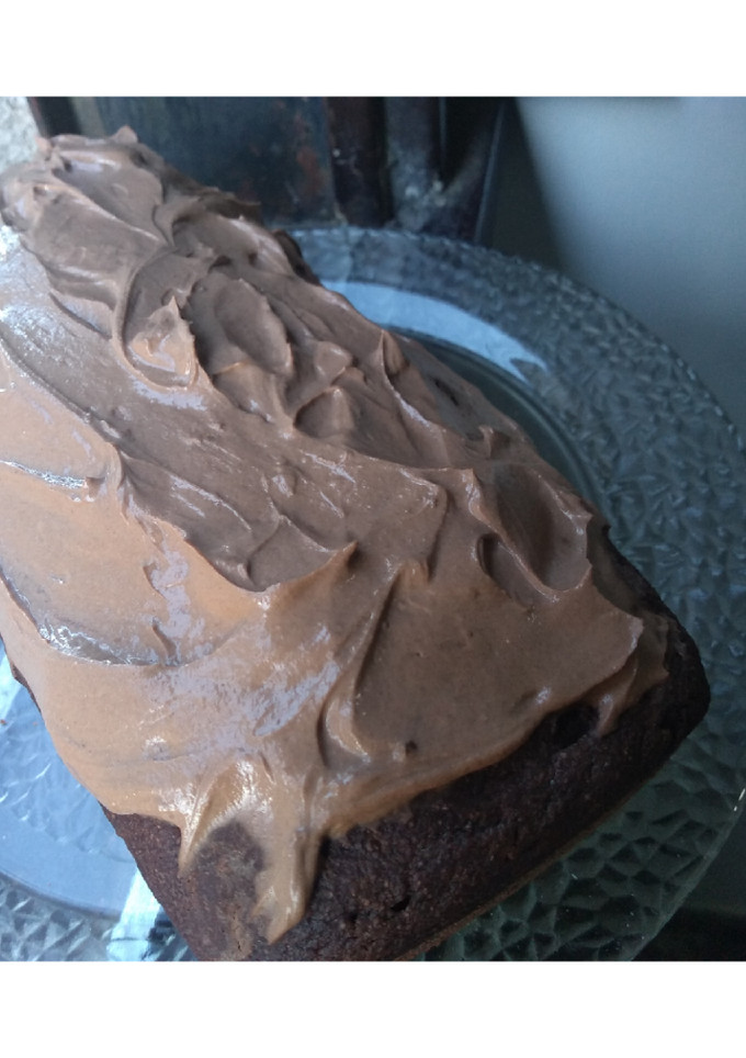 Una foto de Budín integral de chocolate y zanahoria 🍫🥕