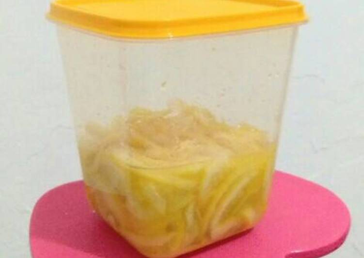 makanan Lemon Tea yang Lezat Sekali
