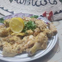 A picture of Lemon chicken.
