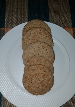 A picture of Homemade digestive cookies.