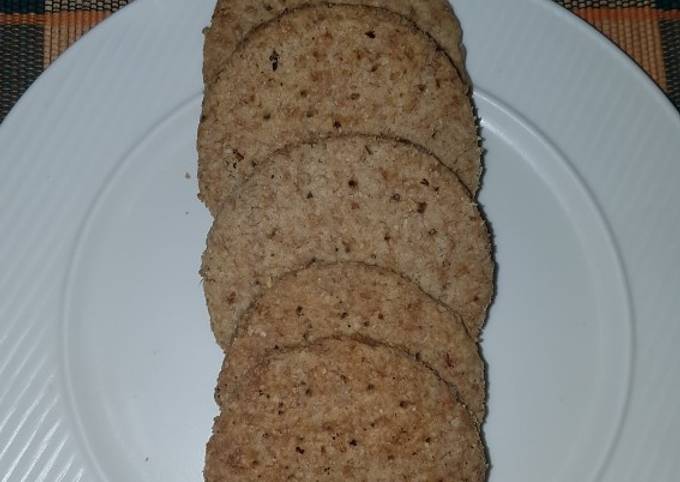 Homemade digestive cookies