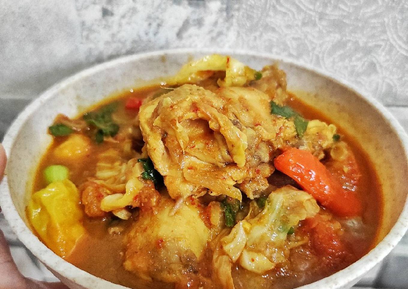 Tongseng Ayam Tanpa Santan