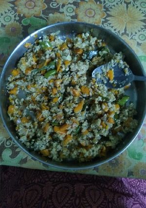 A picture of Oats upma.