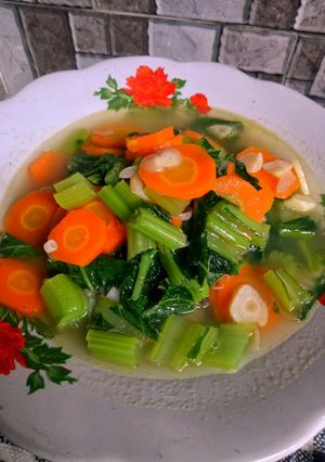Foto resep Cah Sawi Hijau Wortel