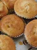 Muffins Caseritos con dulce de membrillo
