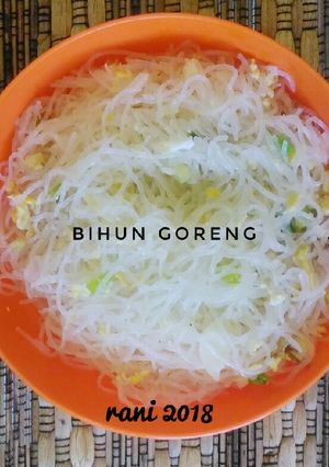 Foto resep (13) Bihun goreng simple