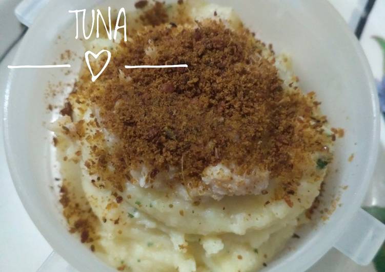 Bumbu Mpasi 8 bulan MASHED POTATO TUNA | Cara Buat Mpasi 8 bulan MASHED POTATO TUNA Yang Lezat Sekali