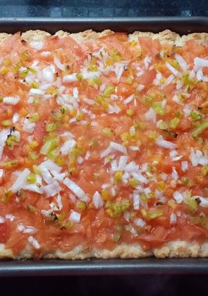Una foto de Pizza "a la antigua"