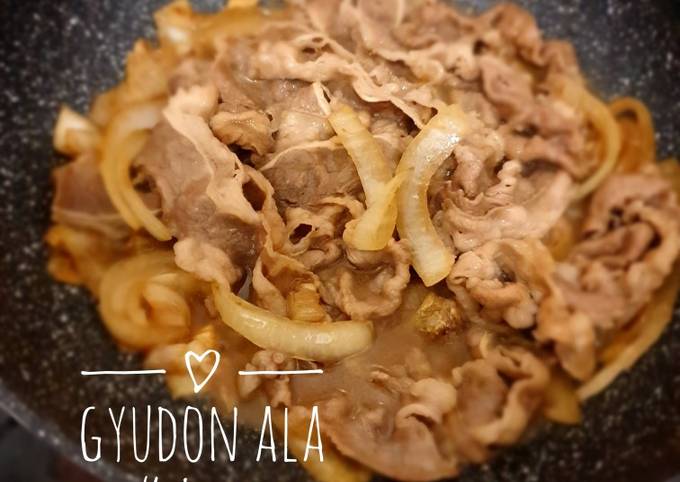 Gyudon Ala Yoshinoya